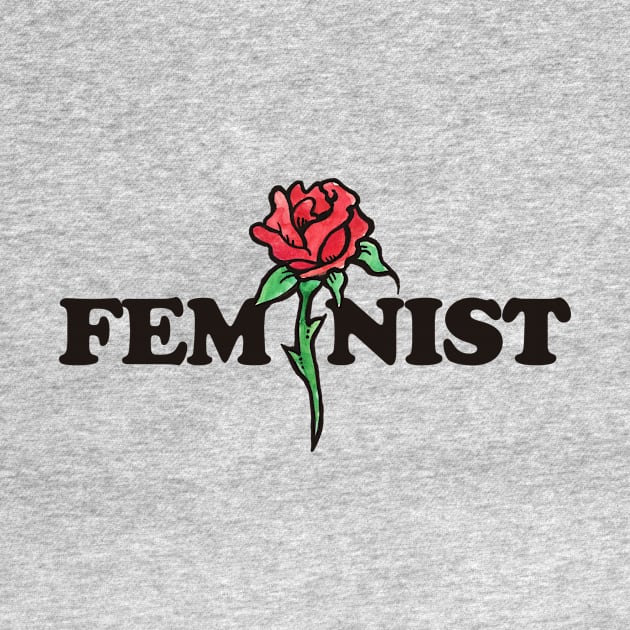 Feminist Rose by bubbsnugg